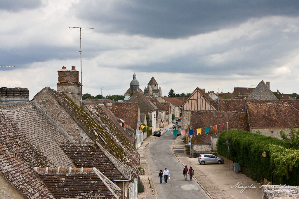 Provins - view over the city