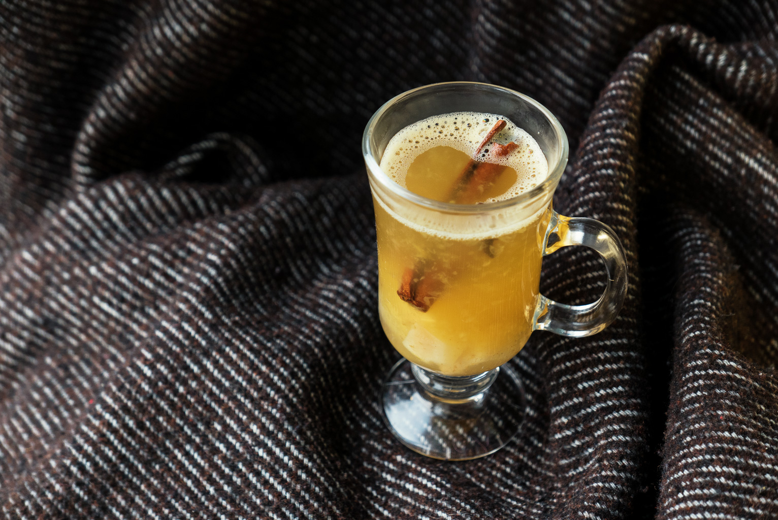 Mulled pear cider